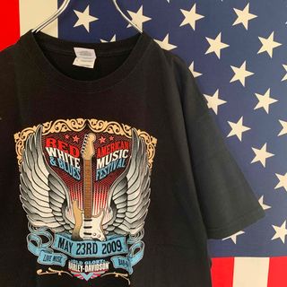 輸入古着  RED WHITE & BLUES 半袖 Tシャツ L(Tシャツ/カットソー(半袖/袖なし))