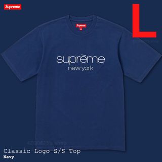 新品supreme23FW classick Logo S/S top正規品