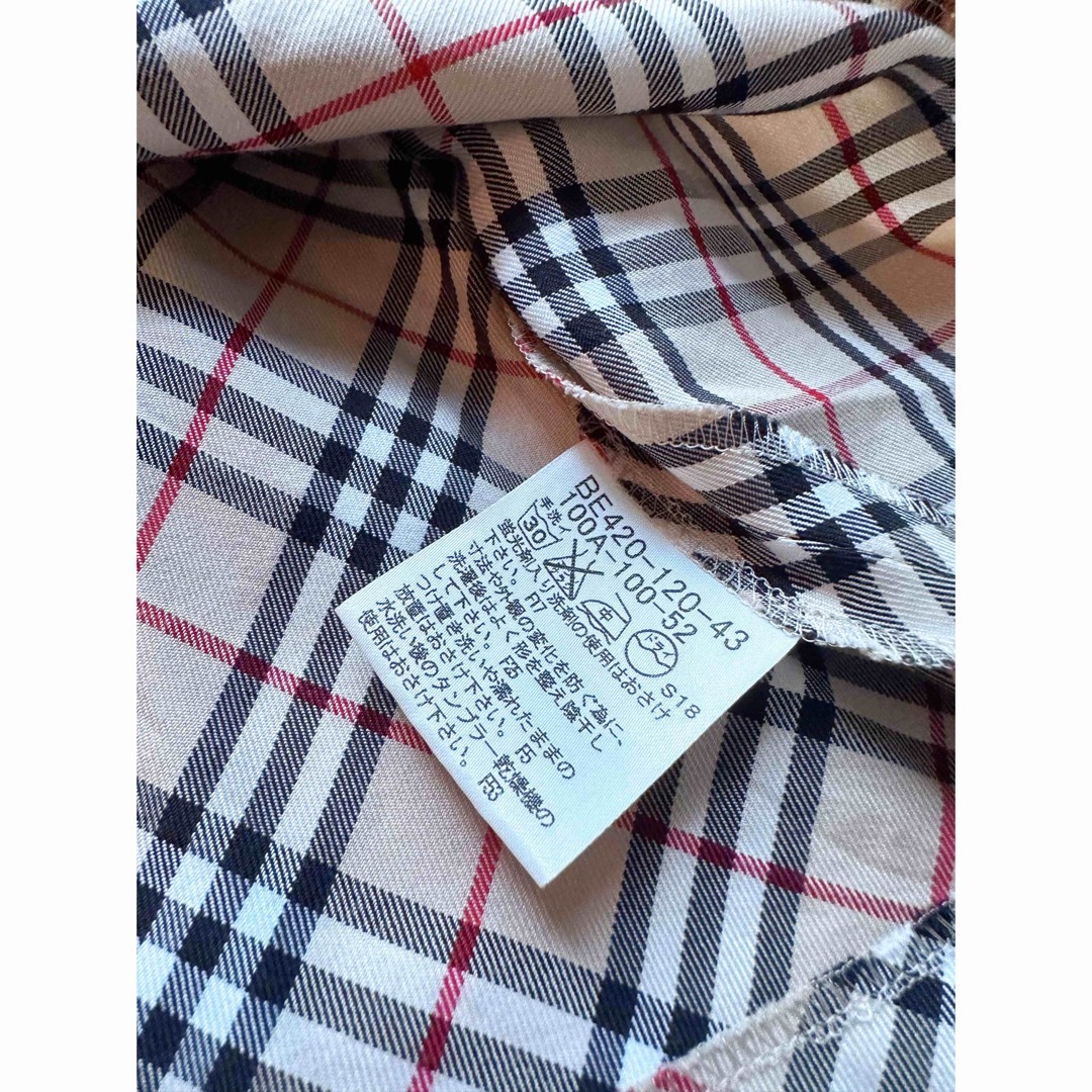 BURBERRY(バーバリー)のBurberry London  ノバチェック柄チュニック　100  美品 キッズ/ベビー/マタニティのキッズ服女の子用(90cm~)(Tシャツ/カットソー)の商品写真