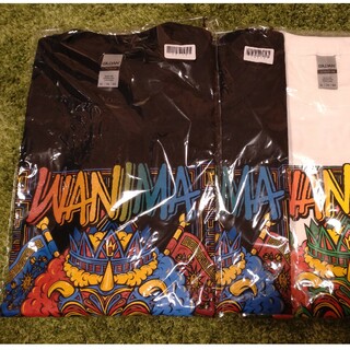 ワニマ(WANIMA)のWANIMA Tシャツ XL 黒 2枚セット 新品未開封品(ミュージシャン)
