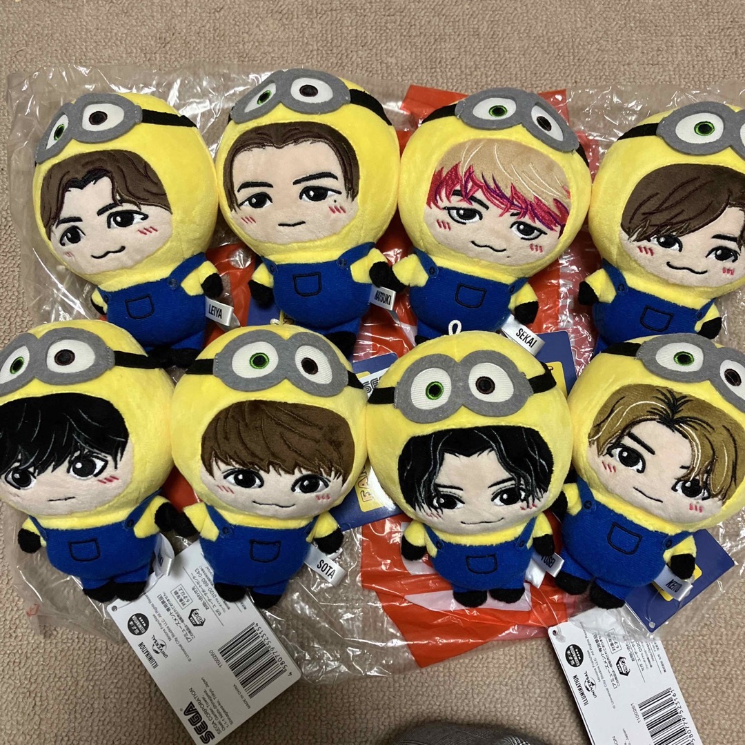 FANTASTICS ✖️MINION  ぬいぐるみ　ミニオン　全種セット