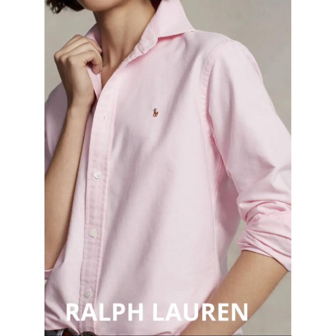 RALPH LAUREN ラルフローレン　オックスフォード　シャツ　ピンク | フリマアプリ ラクマ