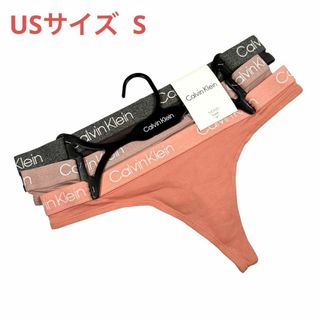 カルバンクライン(Calvin Klein)のSサイズ カルバンクライン レディース Tバック 3枚セット パンツ 下着 女性(ショーツ)