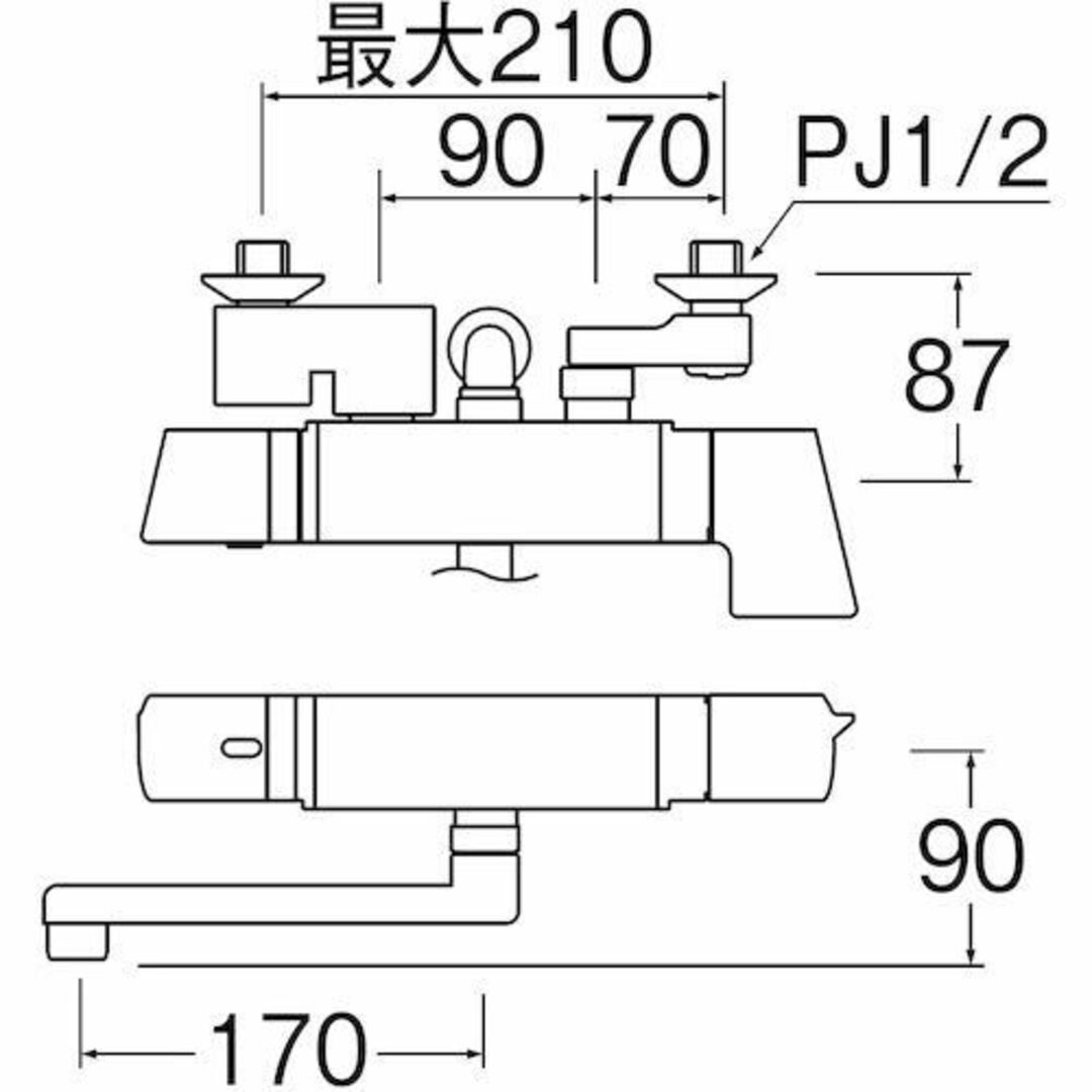 SANEI 浴室用 サーモシャワー混合栓 手元ストップ 節水シャワーレイニー付きの通販 by SALA's shop  ※休店中（購入申請はお控え願います）｜ラクマ