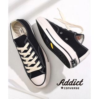 27cm CONVERSE ADDICT CANVAS OX BLACK