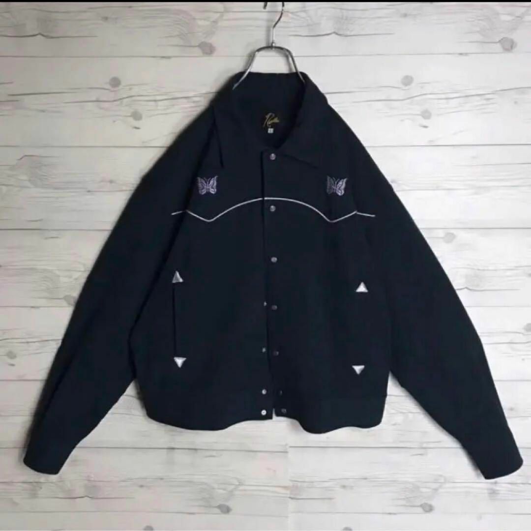 コムドットやまと着】NEEDLES 入手困難 希少カラー カウボーイジャケット-
