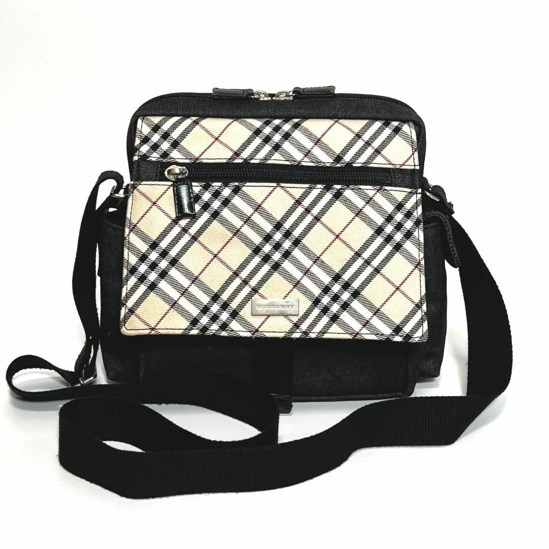極美品】 BURBERRY ノバチェック ショルダーバッグ チェック柄-