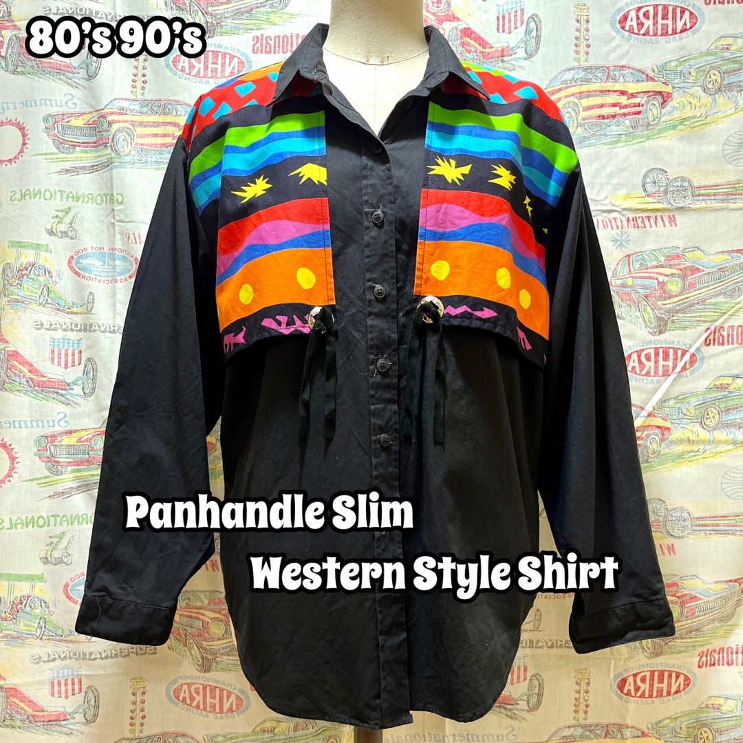 80’s 90’s Panhandle Slim ウエスタンスタイル シャツ