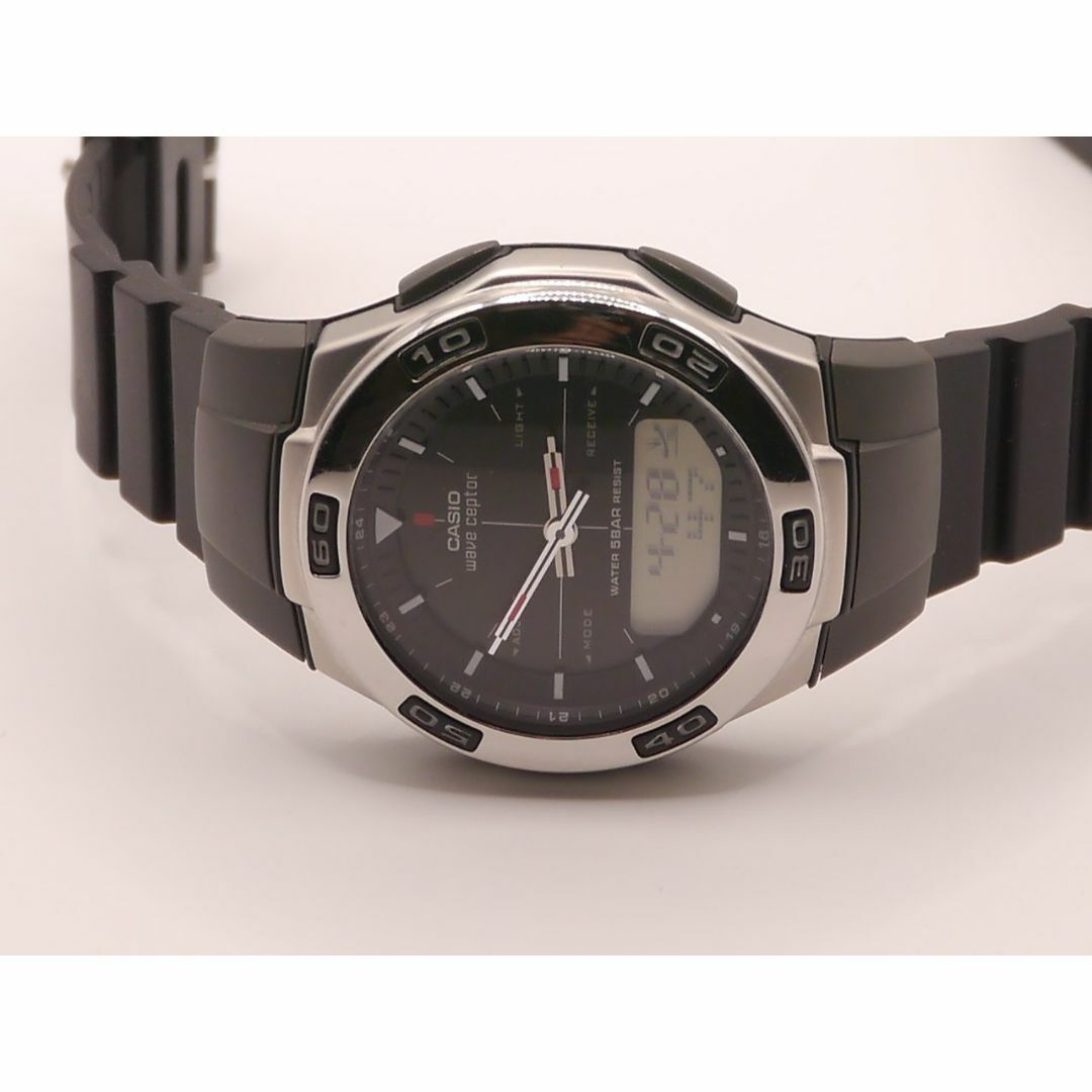 CASIO(カシオ)のカシオ CASIO 電波時計 非ソーラー WVA-105H メンズの時計(腕時計(アナログ))の商品写真