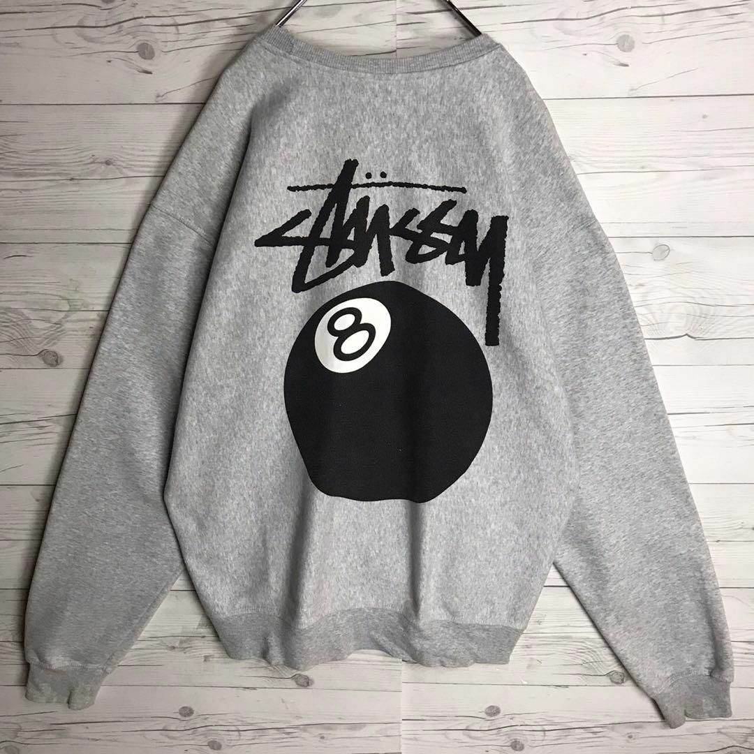 STUSSY(ステューシー)の【超人気モデルXL】stussy 8ボール 両面プリント 入手困難 スウェット その他のその他(その他)の商品写真