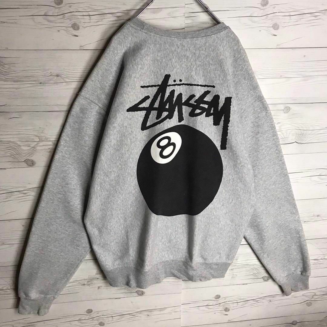 STUSSY(ステューシー)の【超人気モデルXL】stussy 8ボール 両面プリント 入手困難 スウェット その他のその他(その他)の商品写真