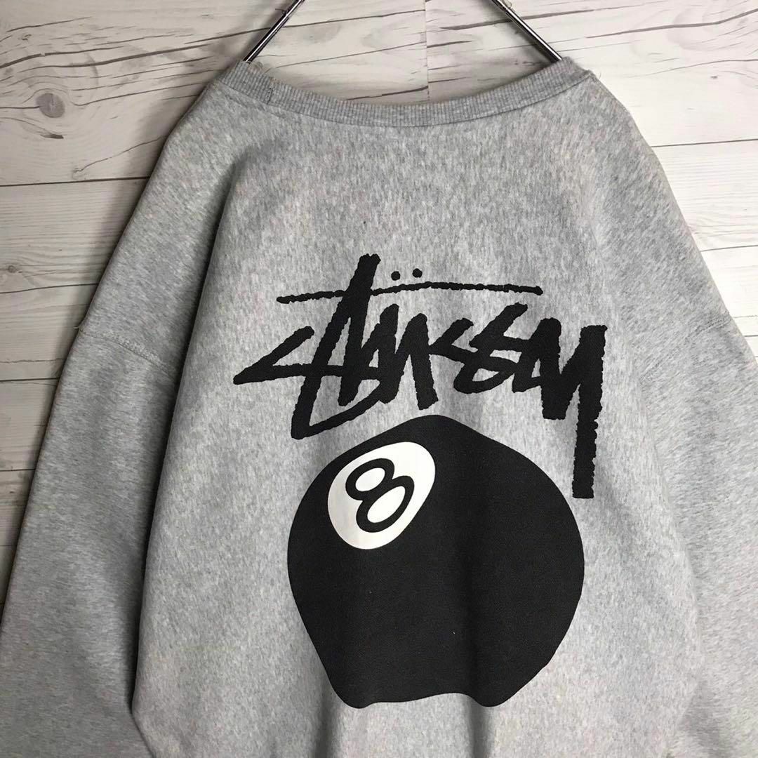 STUSSY(ステューシー)の【超人気モデルXL】stussy 8ボール 両面プリント 入手困難 スウェット その他のその他(その他)の商品写真