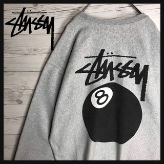 ステューシー(STUSSY)の【超人気モデルXL】stussy 8ボール 両面プリント 入手困難 スウェット(その他)