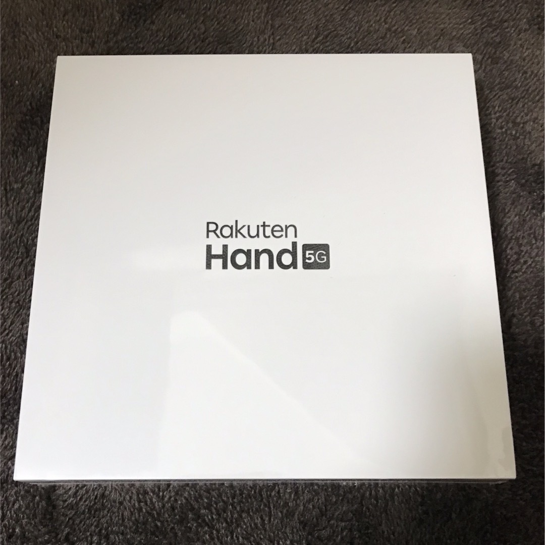 新品未開封 Rakuten Hand 5G P780 クリムゾンレッド　残債無