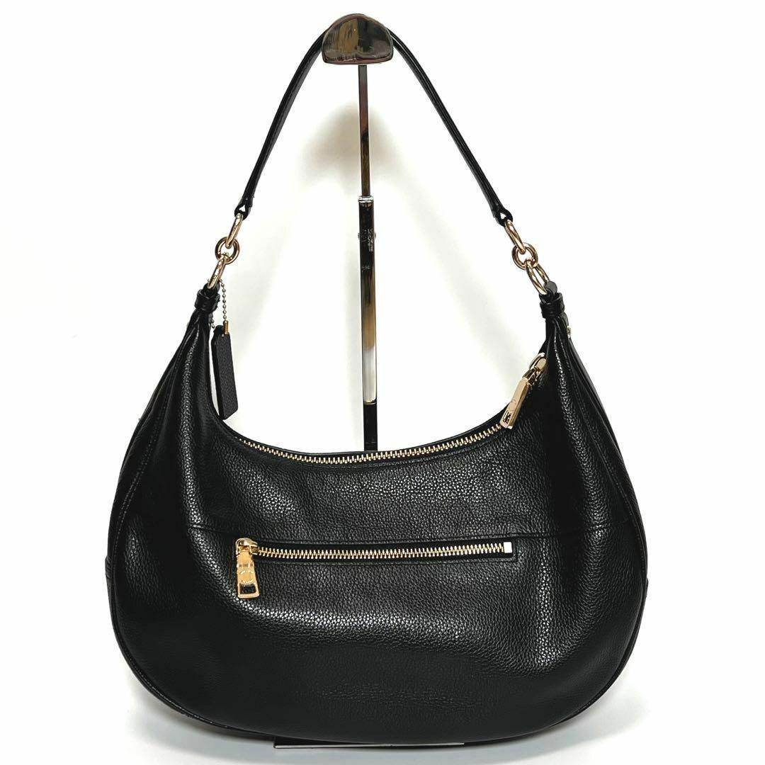 極美品】 COACH 38250 ワンショルダー ショルダーバッグ 三日月型-
