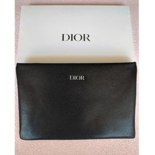 クリスチャンディオール(Christian Dior)の新品ディオール Dior ノベルティ ポーチ 千鳥格子  ブラック(ポーチ)