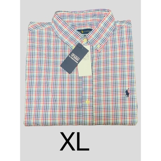ポロラルフローレン(POLO RALPH LAUREN)の新品ラルフローレンシャツスリムフィット XL TGサイズ長袖シャツ(シャツ)