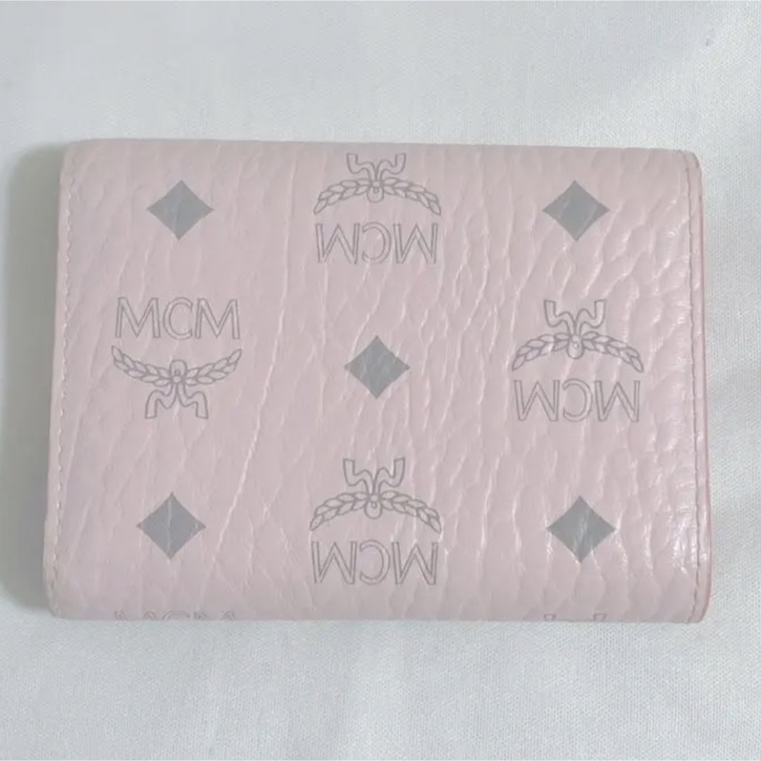 mcm 三つ折り 財布 ピンク | imatterhealthandwellbeingsupportcic.com