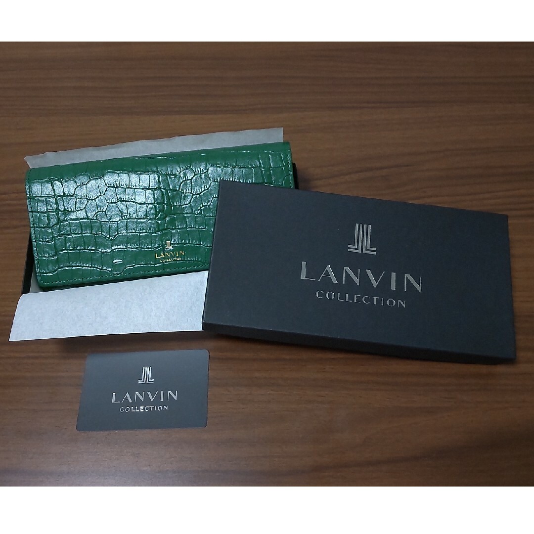 ＬＡＮＶＩＮ長財布　新品箱付き