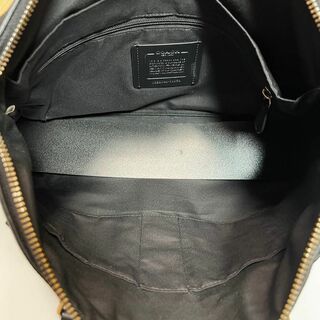 【美品】 COACH レザー 89954 仕事 ビジネスバッグ ブラック