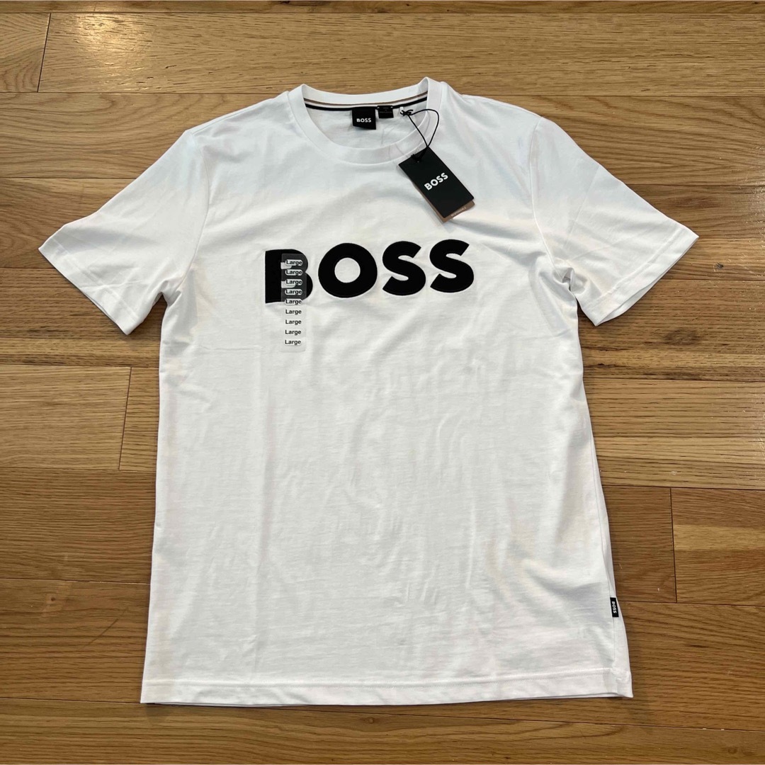 BOSSロゴ入り Tシャツ-