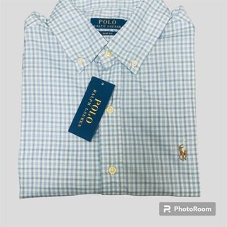 ポロラルフローレン(POLO RALPH LAUREN)の新品POLO Ralph LaurenスリムフィットM 15 1/2 サイズ長袖(シャツ)