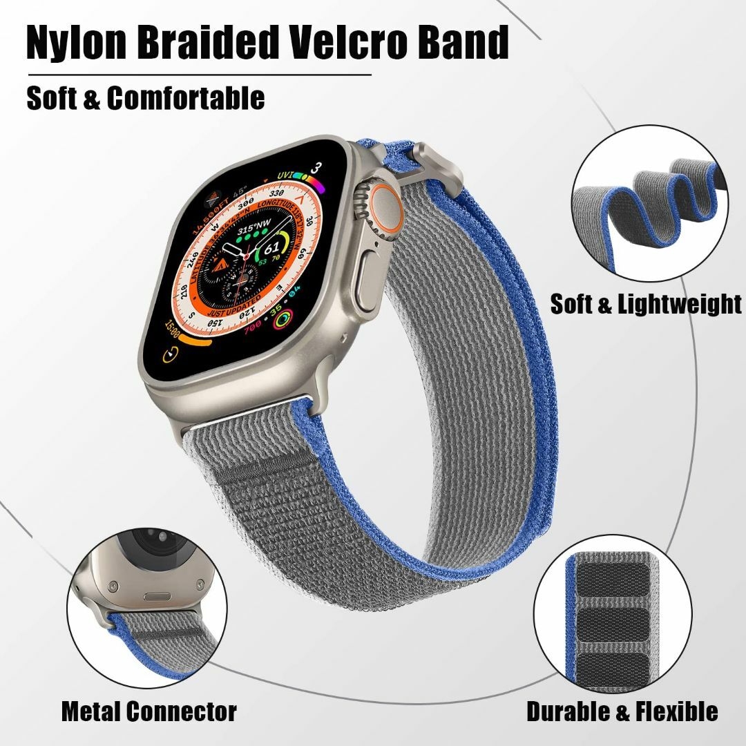 【特価セール】[HITZEE] Band コンパチブル Apple Watch  スマホ/家電/カメラのスマホアクセサリー(その他)の商品写真