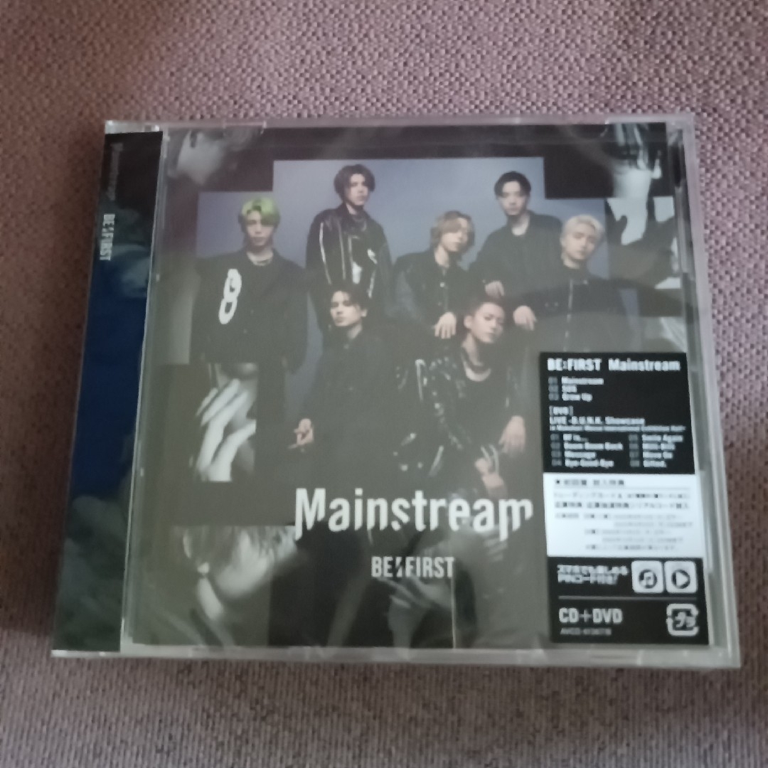 BE:FIRST(ビーファースト)のMainstream(LIVE盤/DVD付) エンタメ/ホビーのCD(ポップス/ロック(邦楽))の商品写真