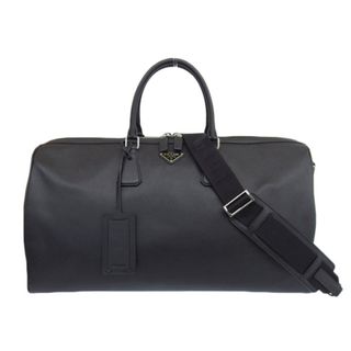 PRADA - 【中古】PRADA プラダ SAFFIANO TRAVEL トライアングルロゴ