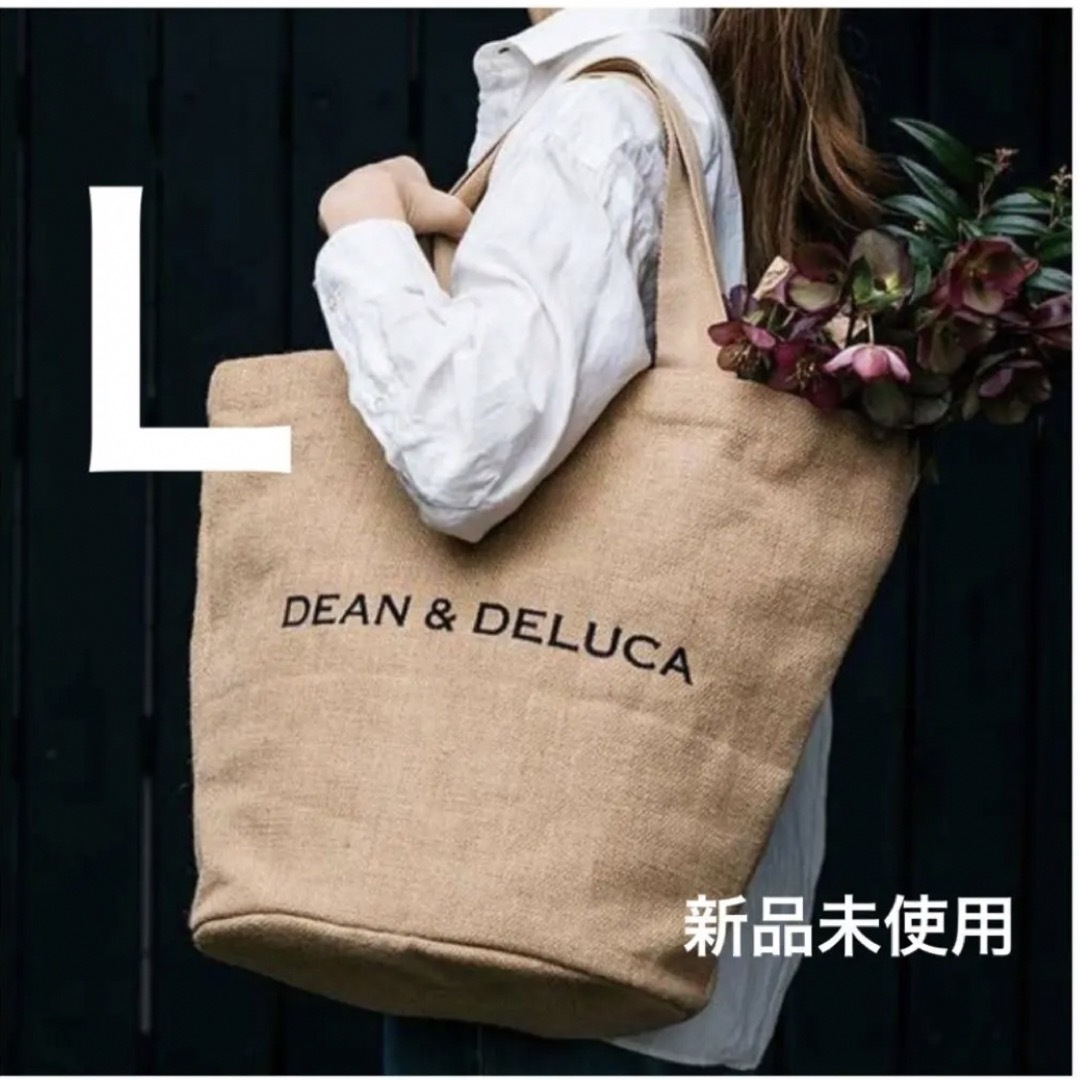 【限定】DEAN&DELUCAジュートエコバッグ　20周年 Lサイズ