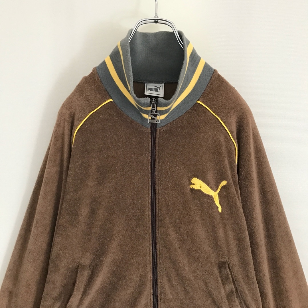 PUMA プーマ トラックジャケット パイル地 goodカラー