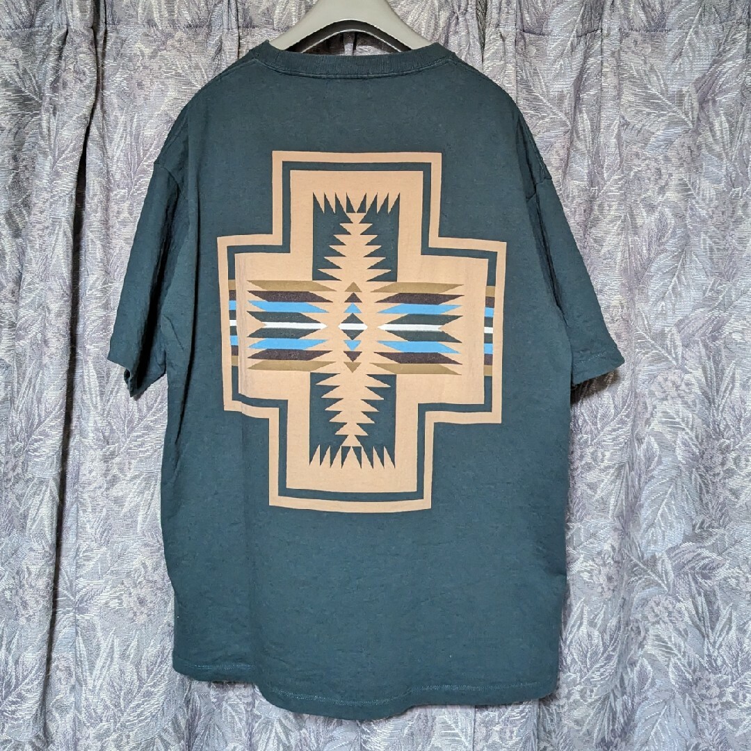 PENDLETONペンドルトン ﾊﾞｯｸﾛｺﾞTｼｬﾂ