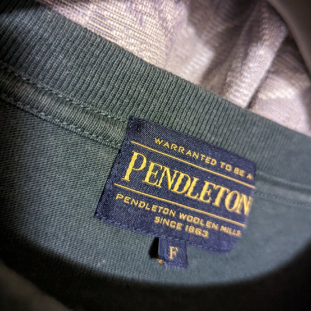 PENDLETONペンドルトン ﾊﾞｯｸﾛｺﾞTｼｬﾂ