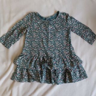 ベビーギャップ(babyGAP)のGAP　チュニック　花柄　70(ワンピース)