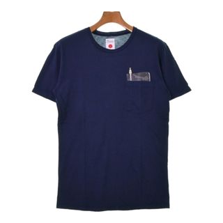 マーカ(marka)のmarka マーカ Tシャツ・カットソー 1(S位) 紺 【古着】【中古】(Tシャツ/カットソー(半袖/袖なし))