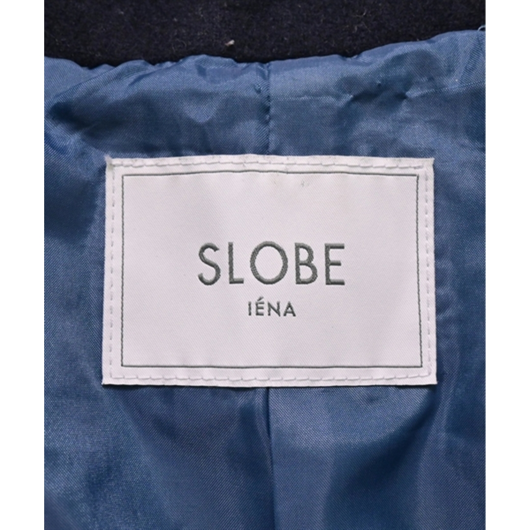 SLOBE IENA(スローブイエナ)のSLOBE IENA スローブイエナ ピーコート F 紺 【古着】【中古】 レディースのジャケット/アウター(ピーコート)の商品写真