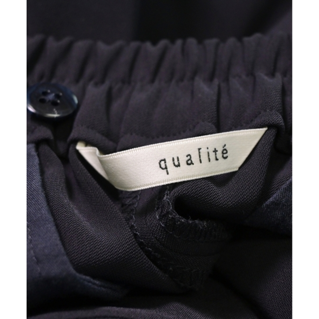 qualite(カリテ)のqualite カリテ パンツ（その他） 38(M位) 黒 【古着】【中古】 レディースのパンツ(その他)の商品写真