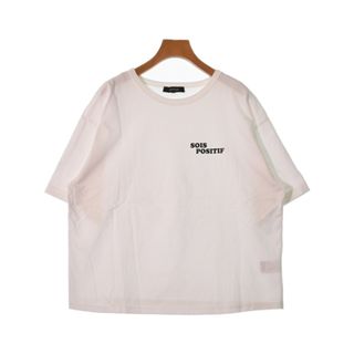 アンタイトル(UNTITLED)のUNTITLED アンタイトル Tシャツ・カットソー F 白 【古着】【中古】(カットソー(半袖/袖なし))