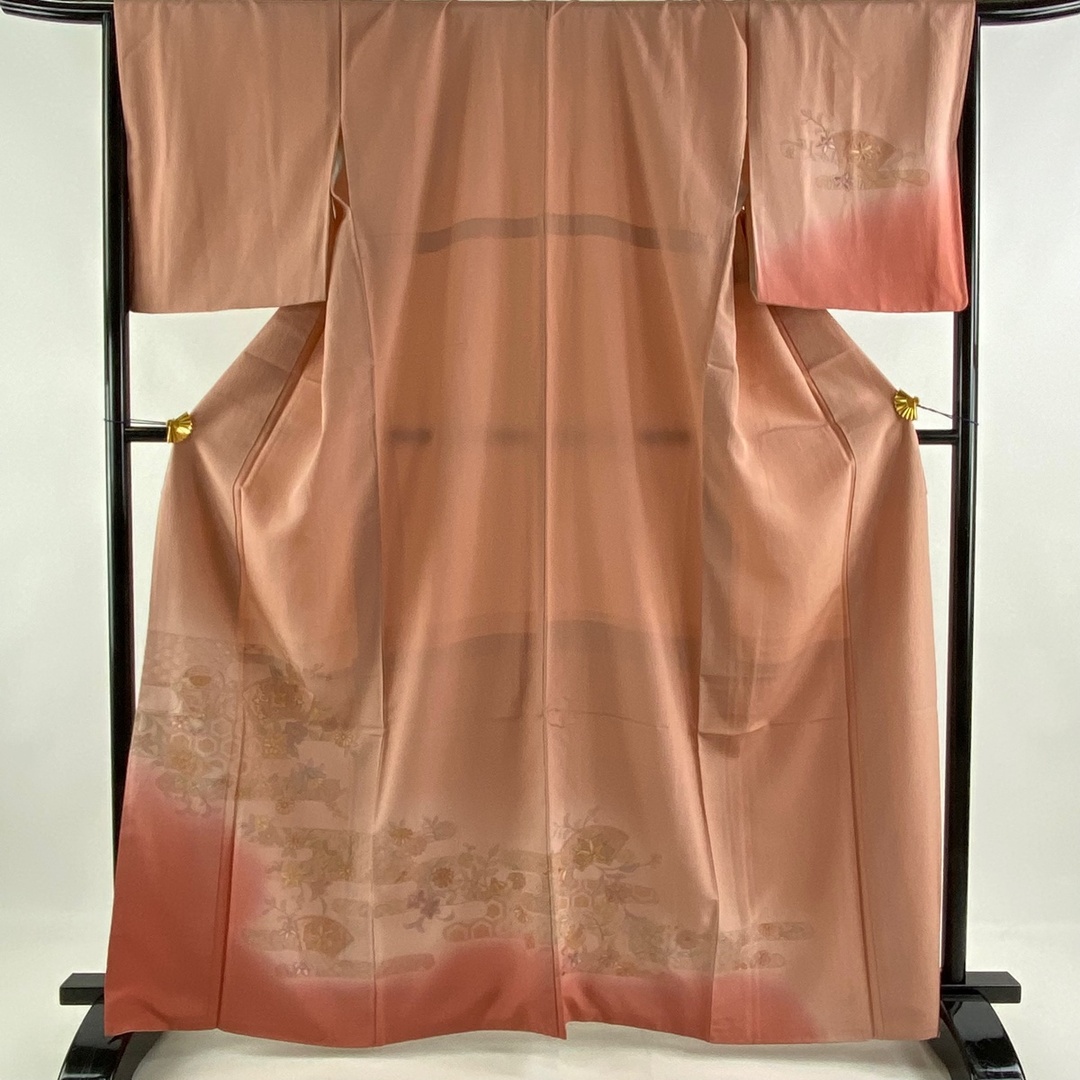 訪問着 身丈165cm 裄丈68.5cm 正絹 美品 秀品 【中古】の通販 by