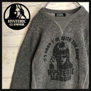 ヒステリックグラマー(HYSTERIC GLAMOUR)の【超人気モデル】ヒステリックグラマー ヒスガール 即完売 ビッグロゴ ニット(その他)