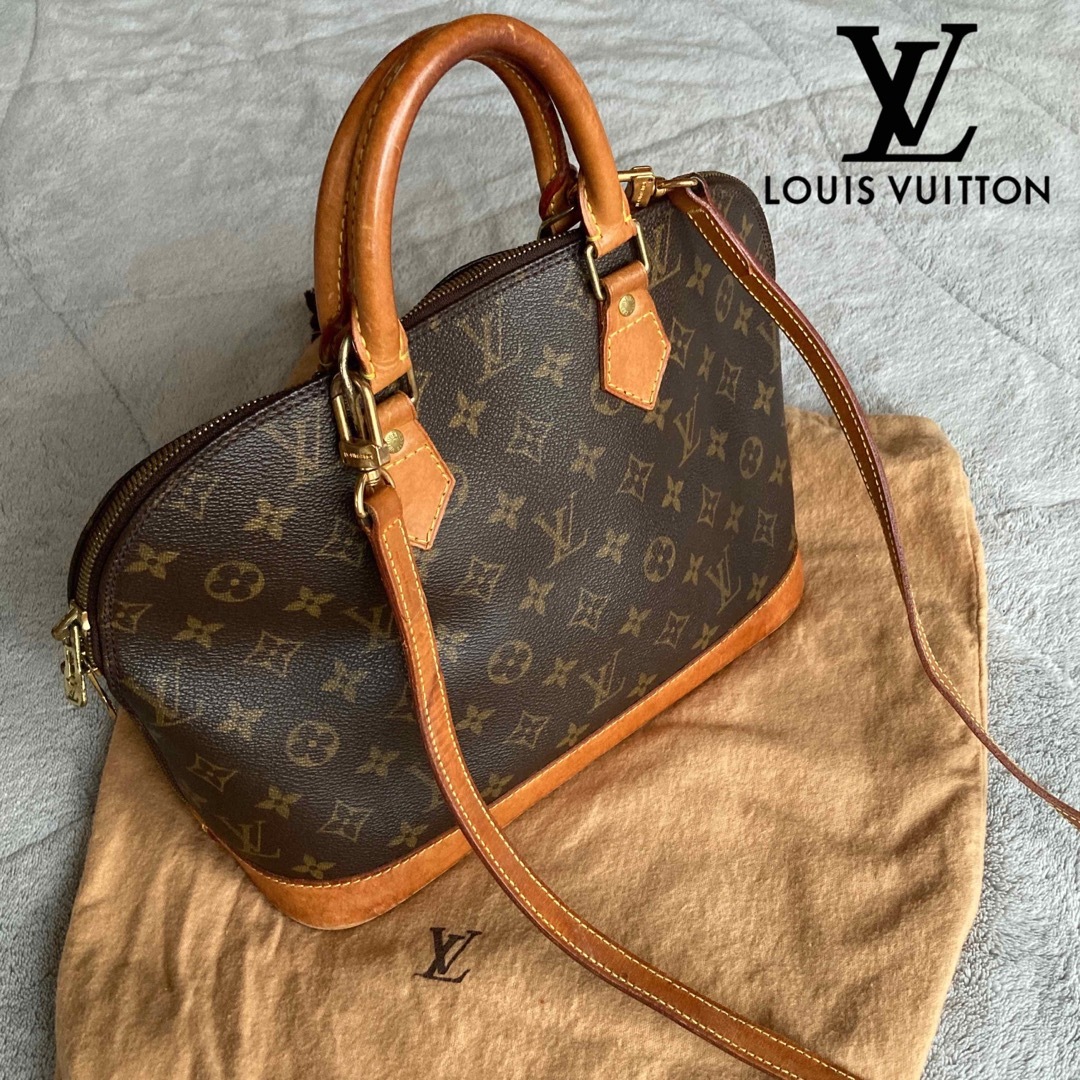 LOUIS VUITTON　モノグラム　アルマ　ハンドバッグ　M51130