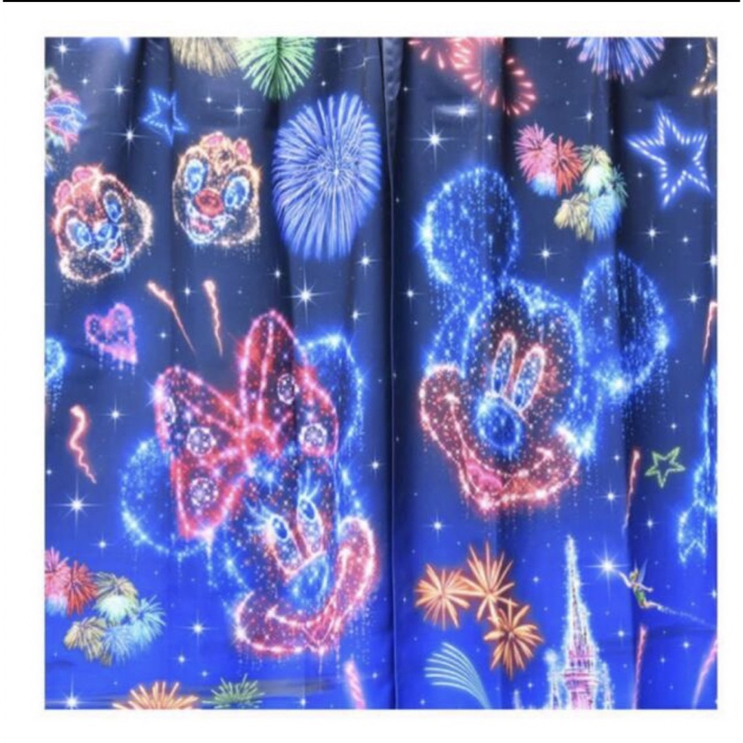 ★新品未開封★ディズニー 花火 カーテン & スモワ カーテン 全2点