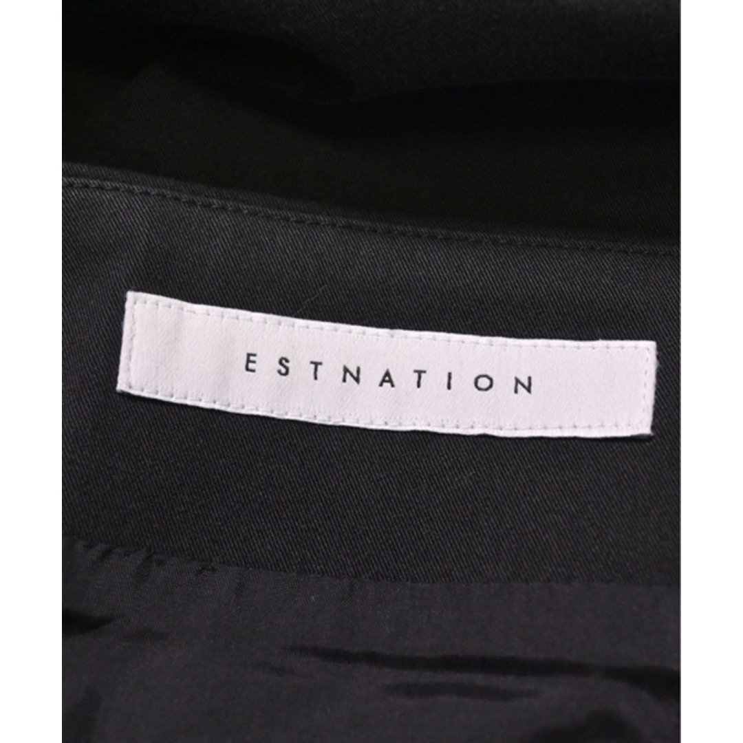 ESTNATION(エストネーション)のESTNATION エストネーション ロング・マキシ丈スカート 38(M位) 黒 【古着】【中古】 レディースのスカート(ロングスカート)の商品写真