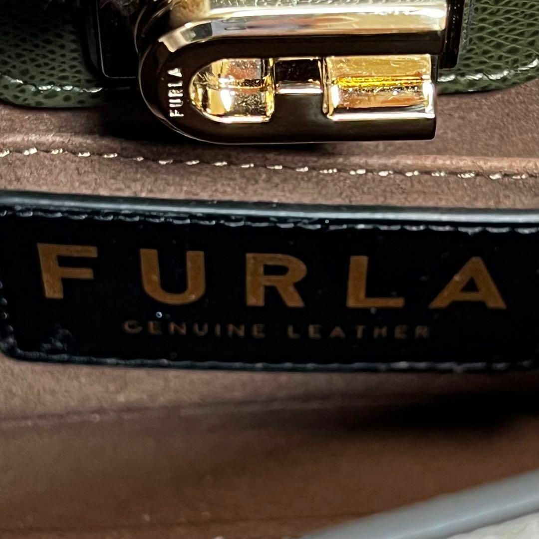 Furla(フルラ)の【極美品】 FURLA 1927 2way バッグ トップハンドル バイカラー レディースのバッグ(ショルダーバッグ)の商品写真