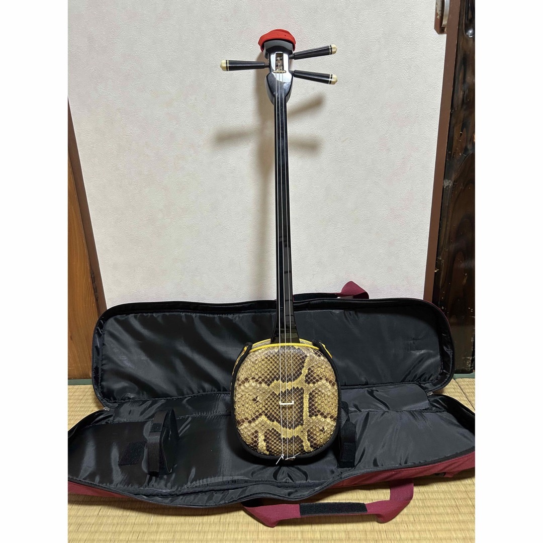 三味線 三味線セット 沖縄三味線 三味線バッグ付き - 三味線