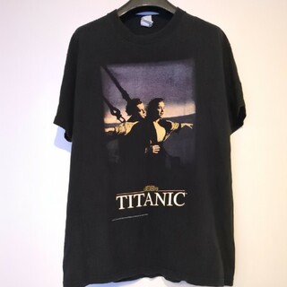 【L】タイタニック 90s ビンテージ Tシャツ(Tシャツ/カットソー(半袖/袖なし))