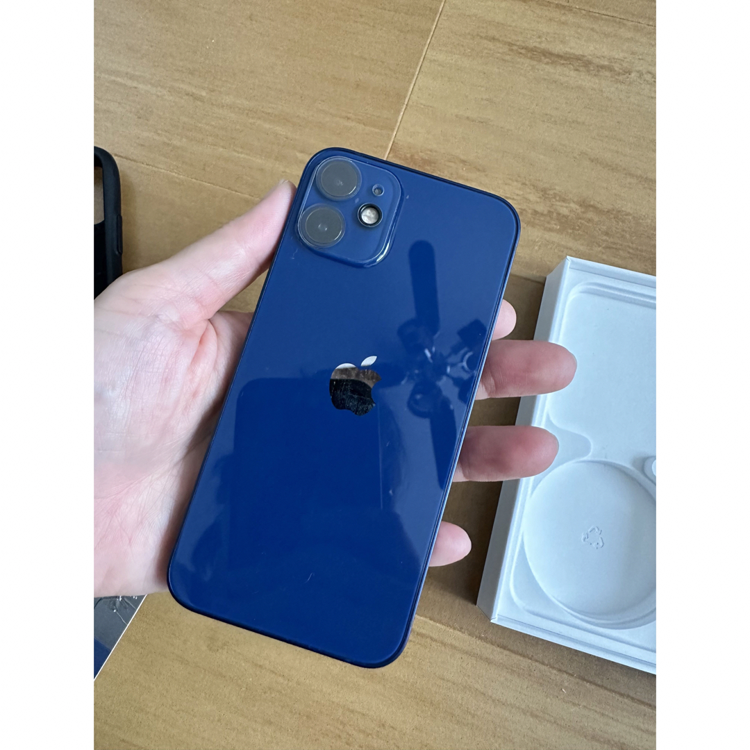 iPhone(アイフォーン)のiPhone 12 mini ブルー 256 GB SIMフリー スマホ/家電/カメラのスマートフォン/携帯電話(スマートフォン本体)の商品写真