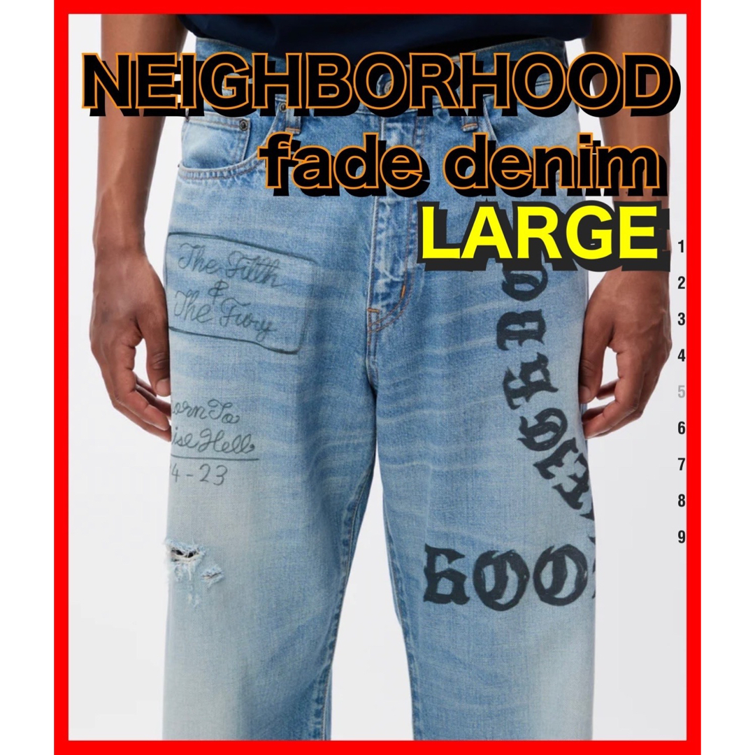 ネイバーフッド neighborhood FADE DENIM pants L | www.innoveering.net