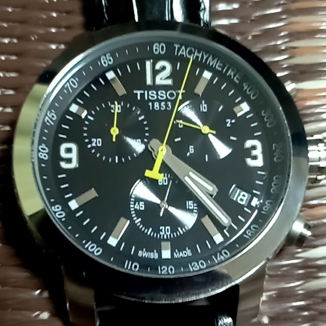 TISSOT クロノグラフ腕時計