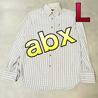 エービーエックス(abx)のレア abx メンズ 長袖シャツ Lサイズ(シャツ)